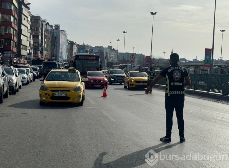 İstanbul'da taksi denetimi: 12 şoföre ceza