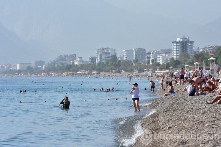 Antalya'da yaz bitmedi