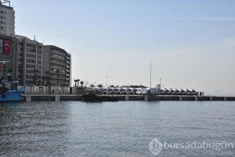 Gazze için hazırlanan sağlık gemisi, İzmir'den yola çıkacak
