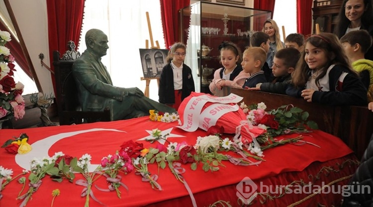 Edirne'de öğrenciler Atatürk Odası'nı ziyaret etti
