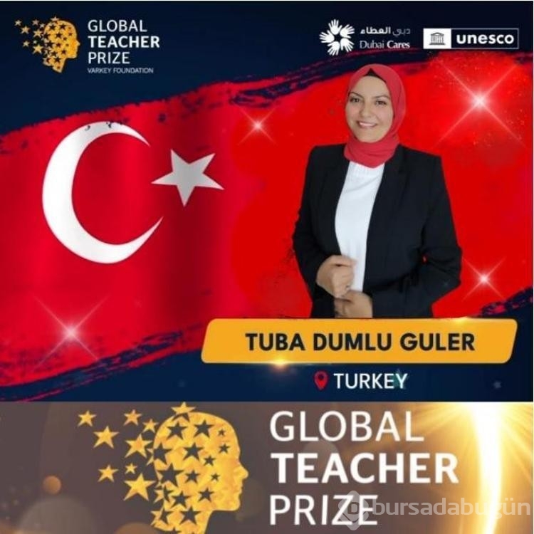 Tuba Dumlu Güler dünyanın en iyi 50 öğretmeni arasına girdi 