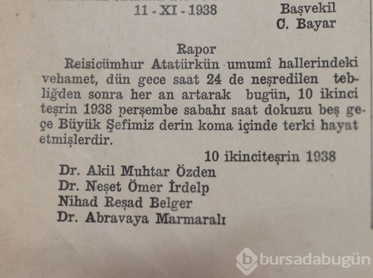 Atatürk'ün vefatının ardından ilk anma TBMM'de yapıldı
