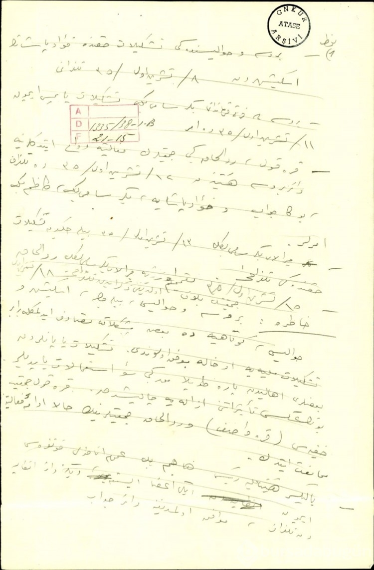Atatürk'ün el yazısı notları Kurtuluş Savaşı'na dair detayları gün yüzüne çıkarıyor
