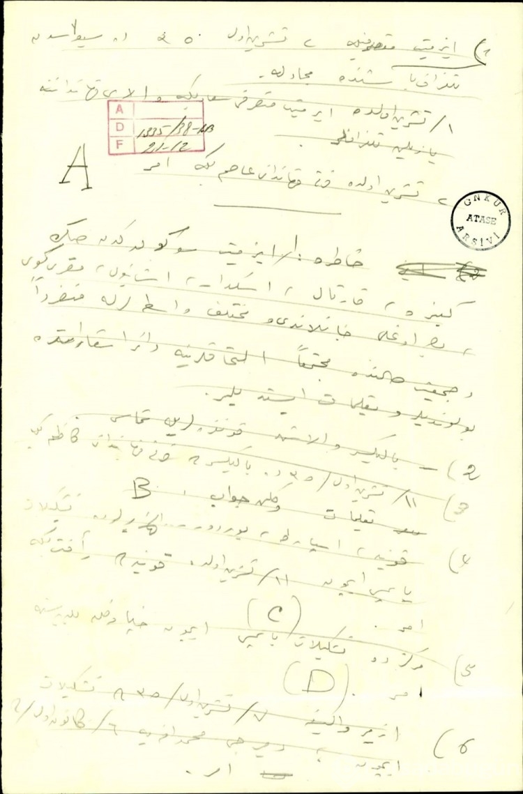 Atatürk'ün el yazısı notları Kurtuluş Savaşı'na dair detayları gün yüzüne çıkarıyor

