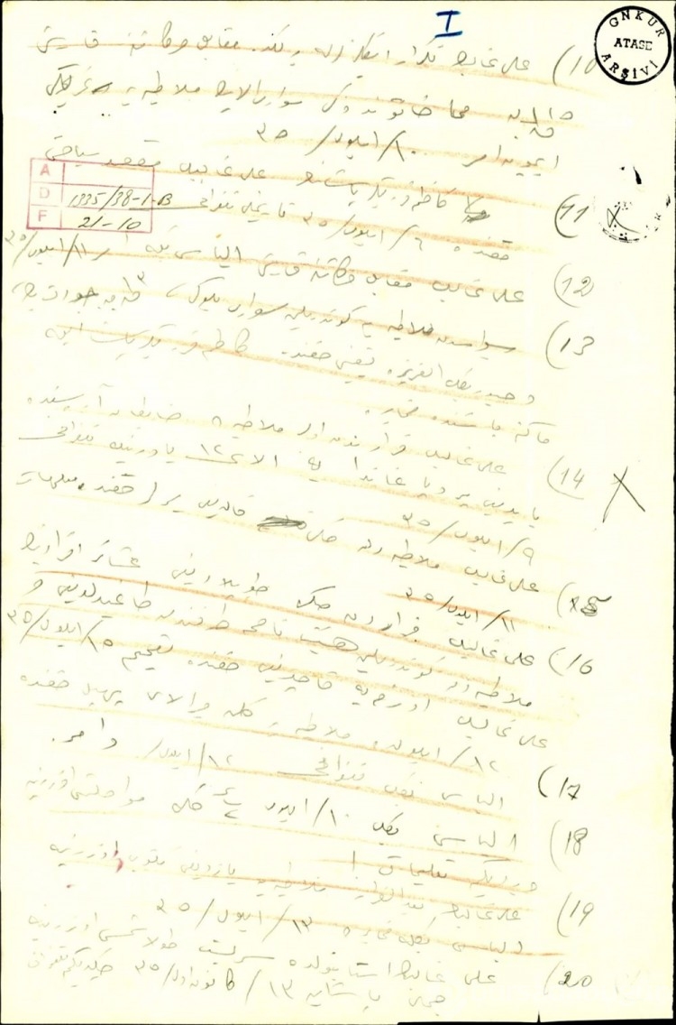 Atatürk'ün el yazısı notları Kurtuluş Savaşı'na dair detayları gün yüzüne çıkarıyor
