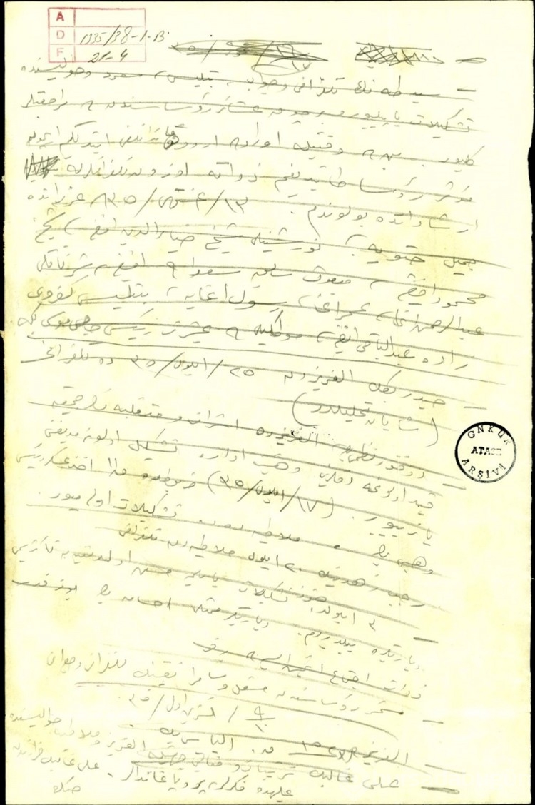 Atatürk'ün el yazısı notları Kurtuluş Savaşı'na dair detayları gün yüzüne çıkarıyor
