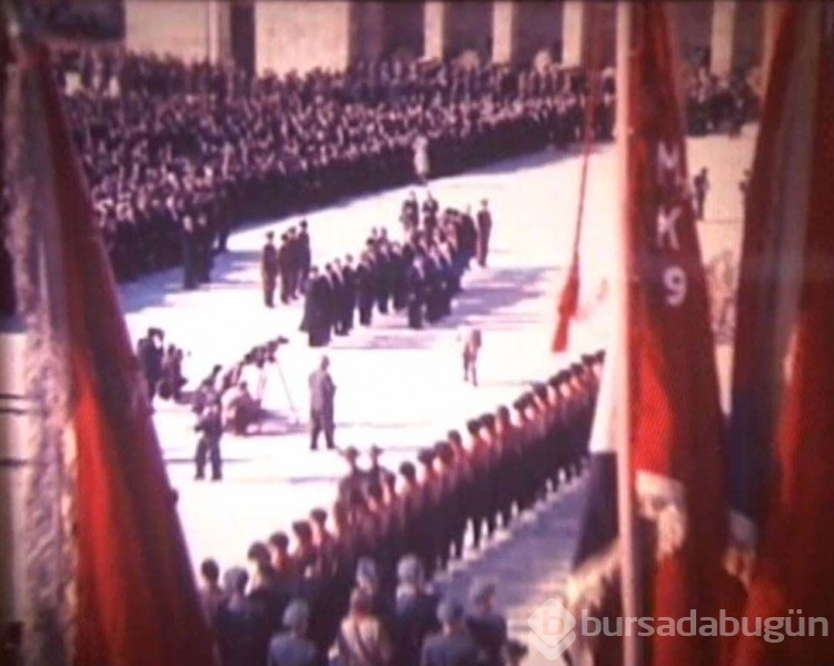 Atatürk'ün naaşının Anıtkabir'e nakli...