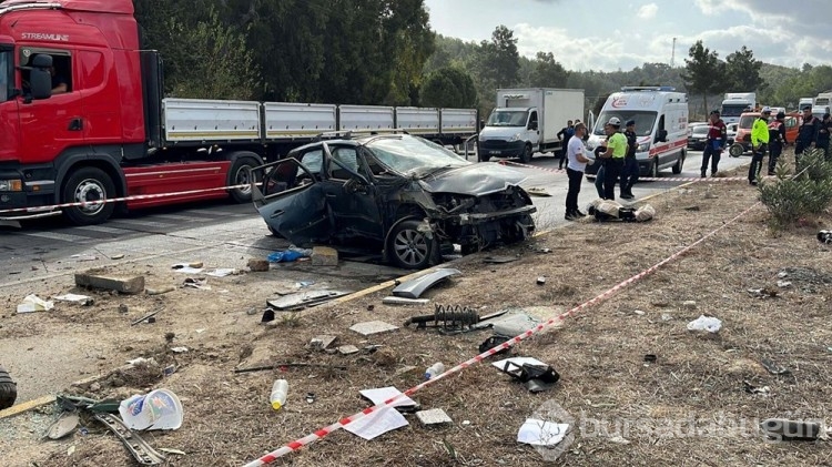 Muğla'da feci kaza: 1 ölü, 3 yaralı
