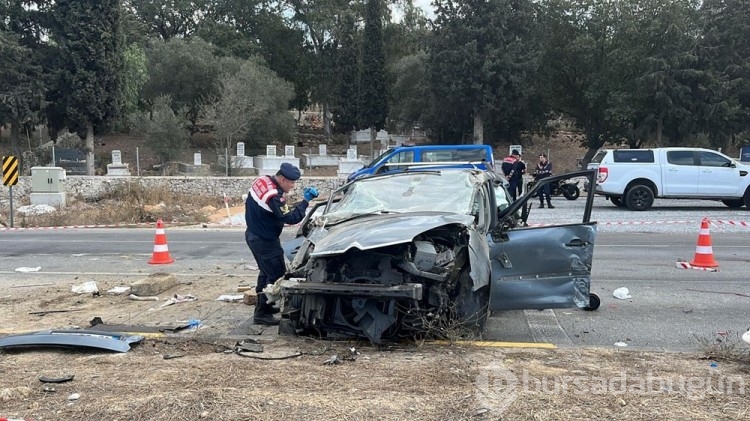 Muğla'da feci kaza: 1 ölü, 3 yaralı
