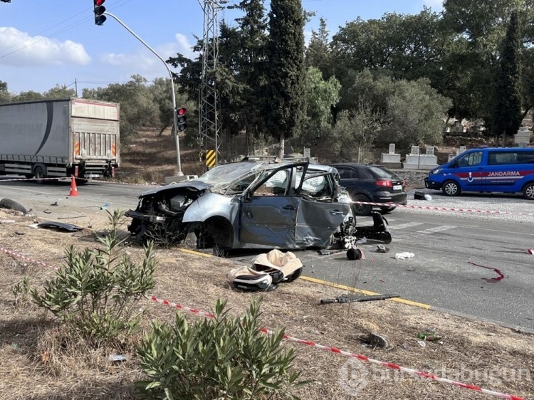Muğla'da feci kaza: 1 ölü, 3 yaralı
