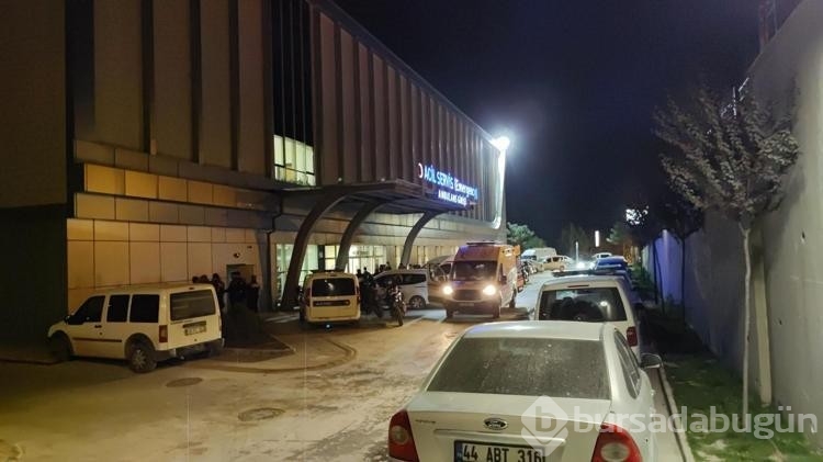 Malatya'da husumetliler arasında silahlı borç- alacak kavgası: 10 yaralı
