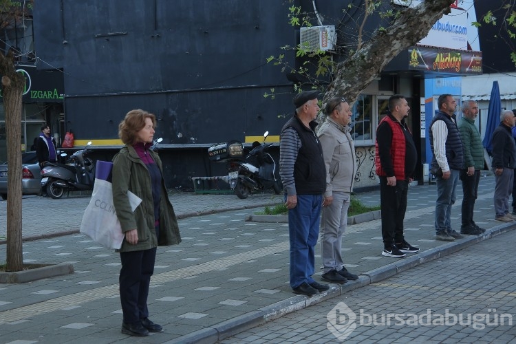 Orhangazi'de Saat 09.05 'te Hayat Durdu