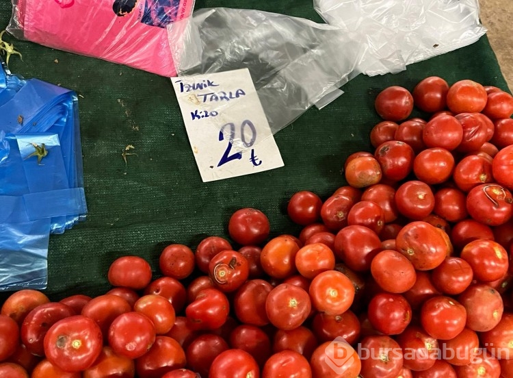Bursa'da hafta sonu pazar tezgahlarında fiyatlar ne durumda?  