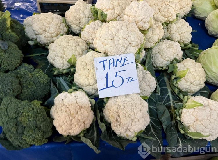 Bursa'da hafta sonu pazar tezgahlarında fiyatlar ne durumda?  