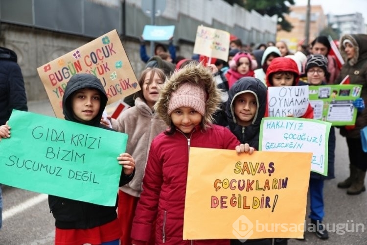 Bursa Nilüfer'de söz çocukların