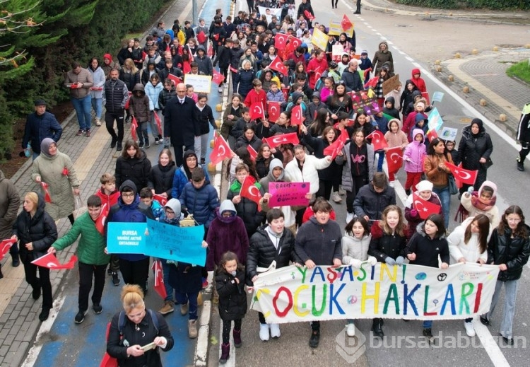 Bursa Nilüfer'de söz çocukların