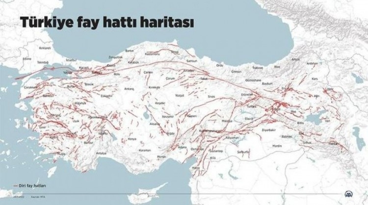 Türkiye'de yeni fay hatları ortaya çıktı!