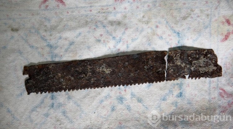 Hattuşa Antik Kenti'nde bulunan 2 bin 250 yıllık testere günümüzdekilerle benzerlik taşıyor
