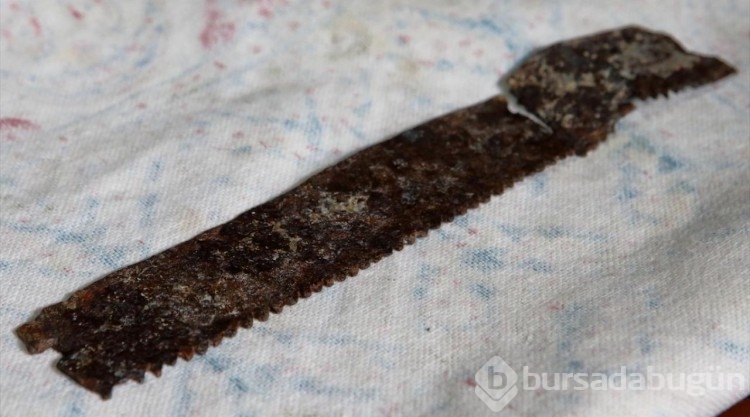 Hattuşa Antik Kenti'nde bulunan 2 bin 250 yıllık testere günümüzdekilerle benzerlik taşıyor
