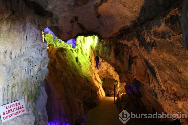 Denizli mağaraları turizme katkı sağlıyor
