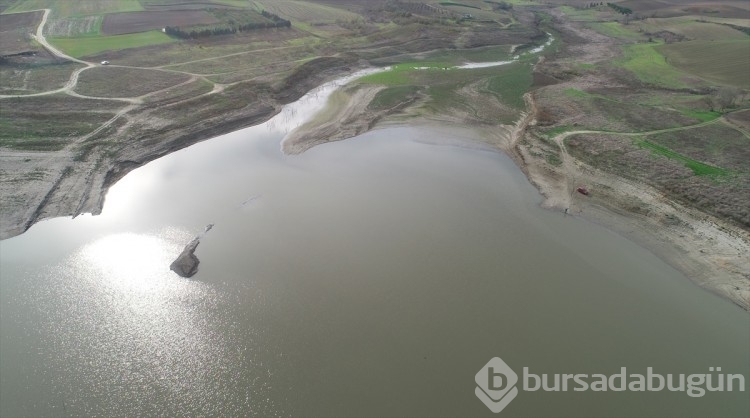 Trakya'daki göl ve göletlere son yağışlar fazla katkı sağlamadı
