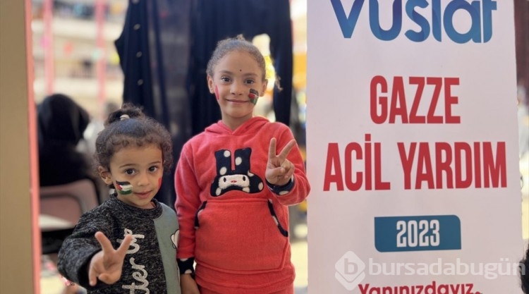 Gazze'de çocuklar için etkinlik düzenlendi
