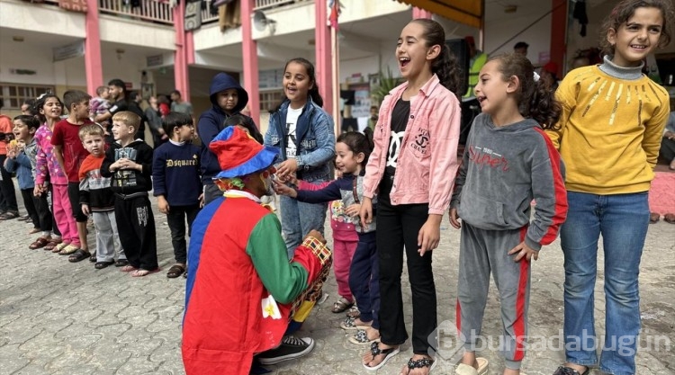 Gazze'de çocuklar için etkinlik düzenlendi
