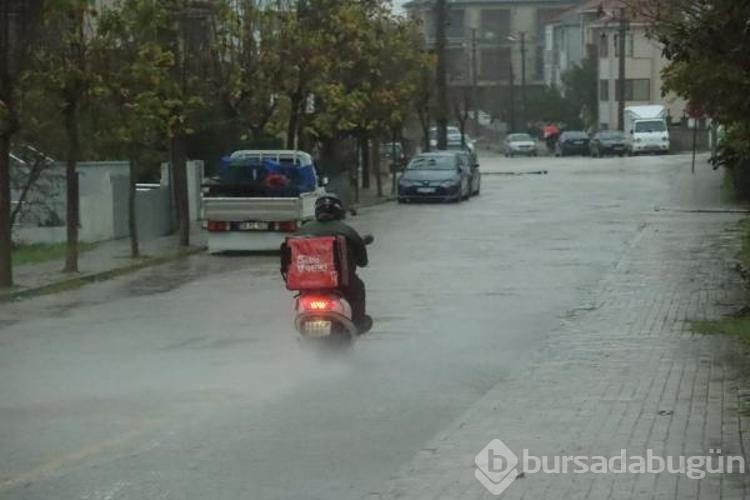 Keşan'da sağanak etkili oldu
