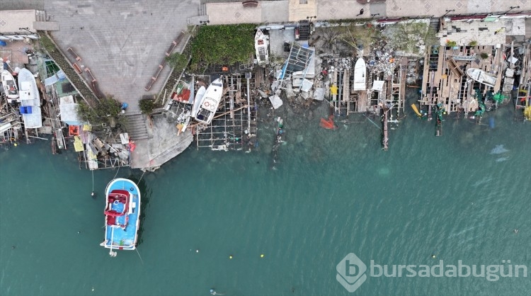Karadeniz Ereğli'deki fırtına balıkçıları da etkiledi
