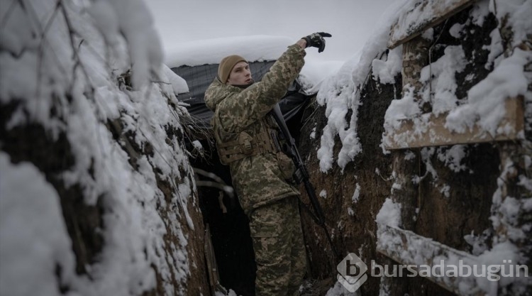 Ukrayna'da Kupyansk cephesi görüntülendi
