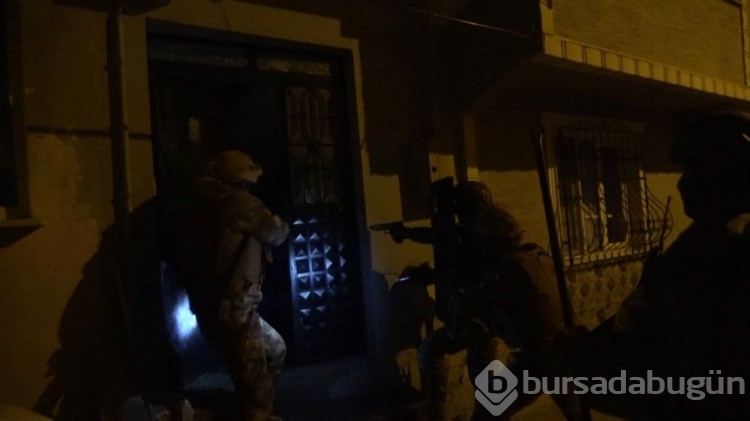 Bursa'da narkotik operasyonu: 122 gözaltı
