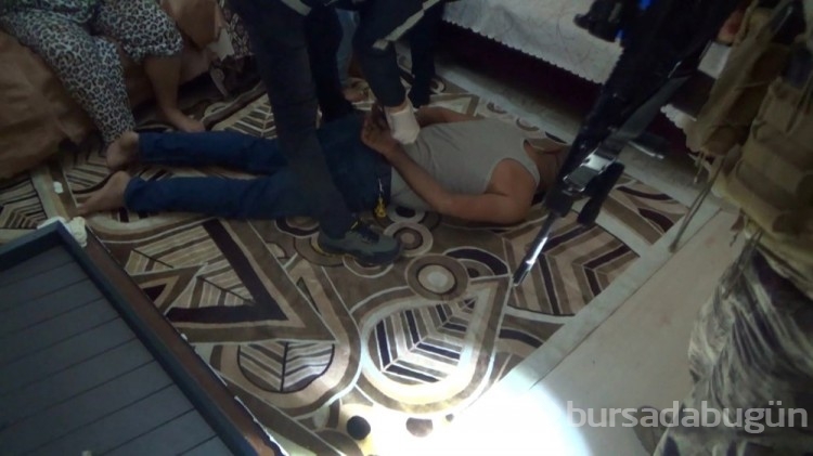 Bursa'da narkotik operasyonu: 122 gözaltı
