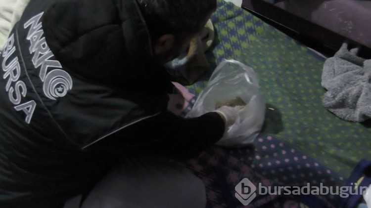 Bursa'da narkotik operasyonu: 122 gözaltı
