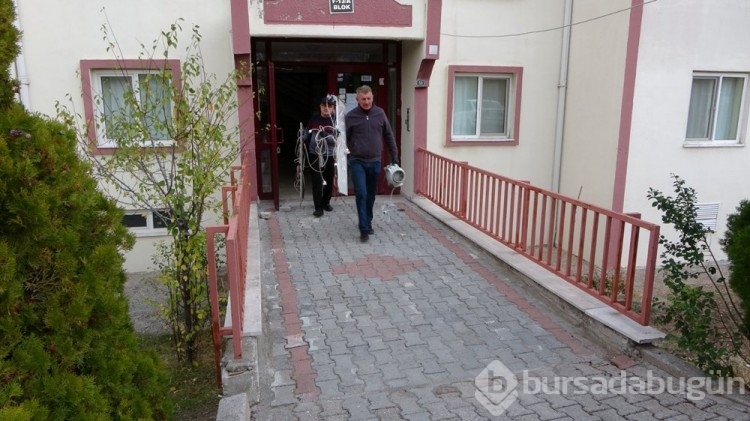 Apartman dairesini esrar bahçesine çevirmişler
