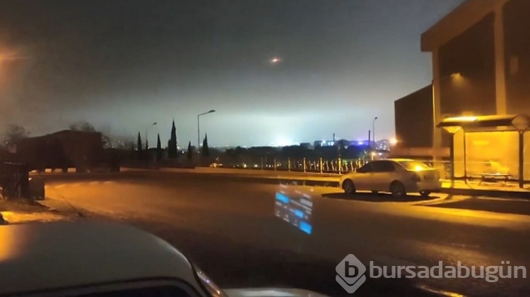 Beyaz ışık yayıldı, elektrikler kesildi
