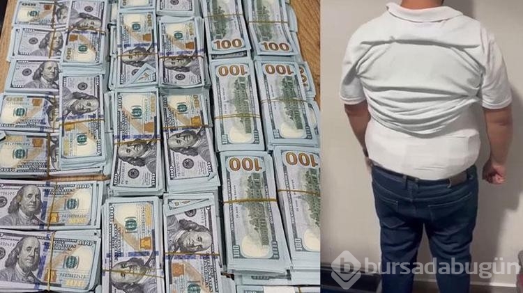 Lübnanlı yolcuların vücutlarına sarılı sahte 580 bin dolar ele geçirildi

