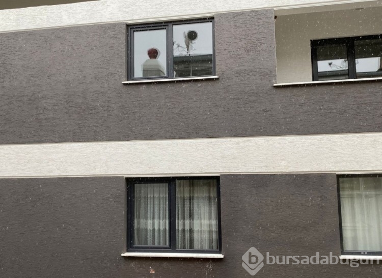 Bursa'da kar yağışı başladı!