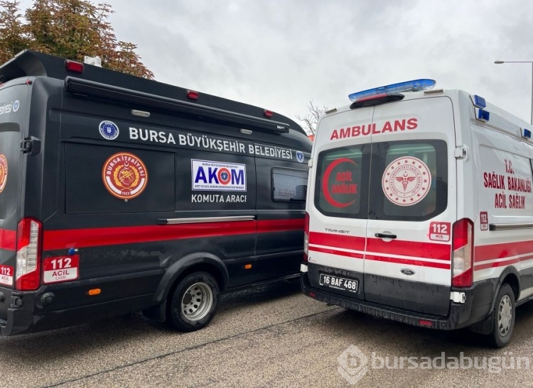 Bursa'da mağazada korkutan yangın!