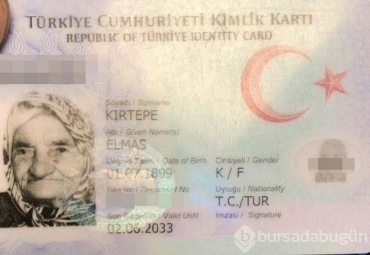124 yaşındaki Elmas nine hayatını kaybetti