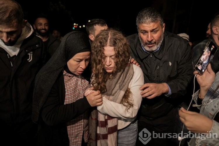 Filistinli cesur kız Ahed Tamimi serbest
