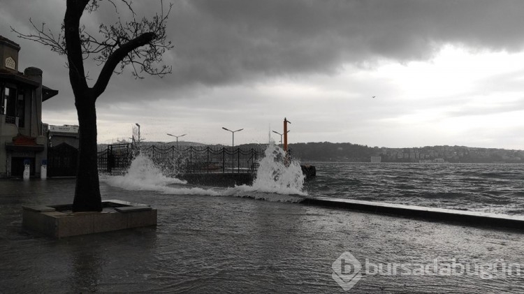 İstanbul'da fırtına: 1 can kaybı

