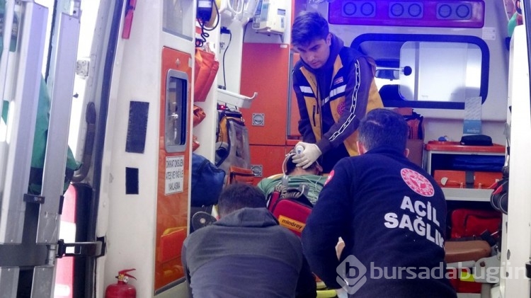 Kapalı alanda çalışan arabanın egzoz gazı iki kişiyi zehirledi
