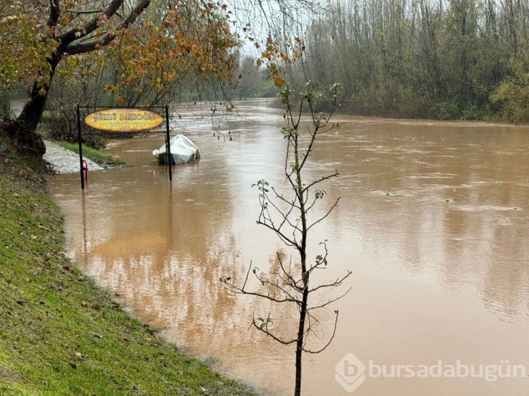 Bartın Irmağı'nda su seviyesi 4 metre yükseldi
