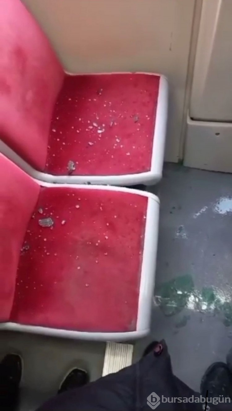 Tramvayda korku dolu anlar
