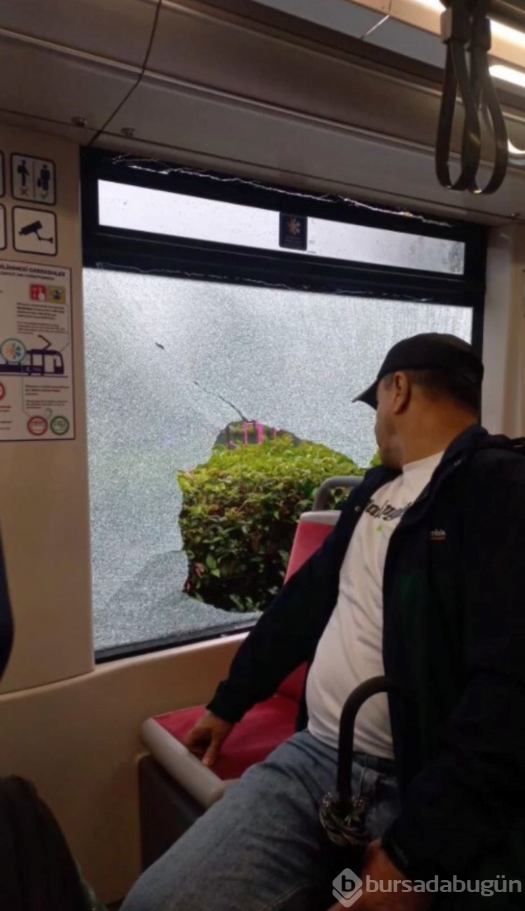 Tramvayda korku dolu anlar

