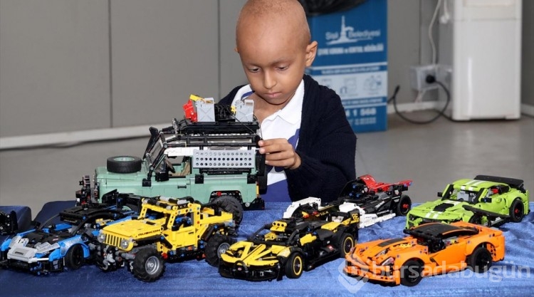 Sağ tarafı felç olan minik Kuzey "lego"larla sağlığına kavuştu
