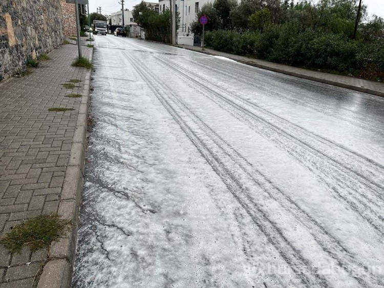 Bodrum'daki merak uyandıran köpüğün nedeni belli oldu
