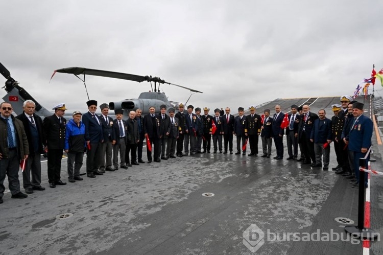 TCG Anadolu, Kocaeli'de ziyarete açıldı

