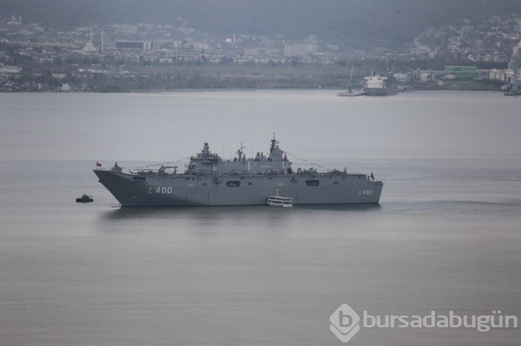 TCG Anadolu, Kocaeli'de ziyarete açıldı
