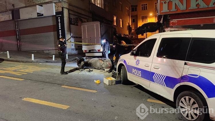Kağıthane'de silahlı saldırı; şüpheli motosikletini bırakıp kaçtı
